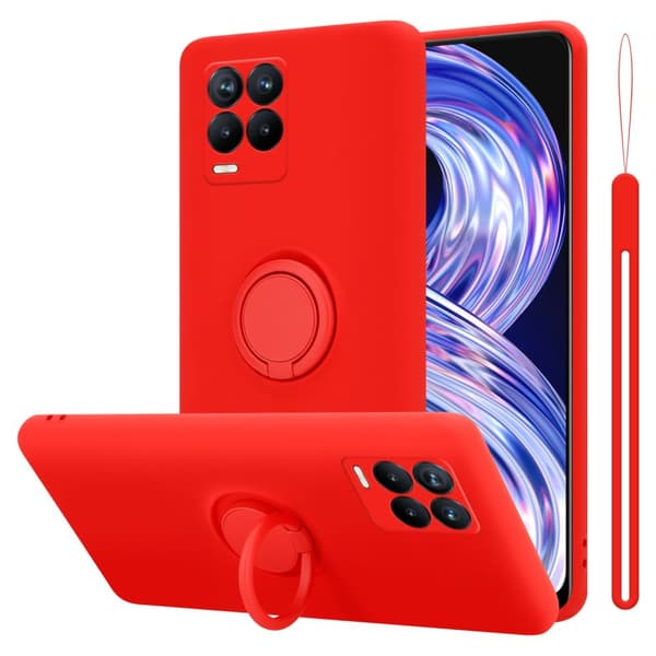 Silikondeksel til Realme 8 4G / 8 PRO Deksel av fleksibelt TPU-silikon