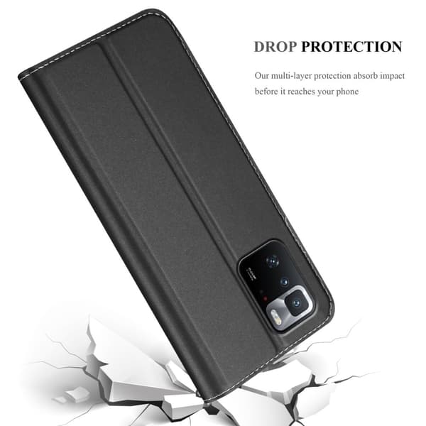 Xiaomi POCO X3 GT Suojakotelo Suojakuori Lompakkokotelo Matkapuhelinkotelo jossa magneettisuljenta, jalusta-toiminto ja korttitasku