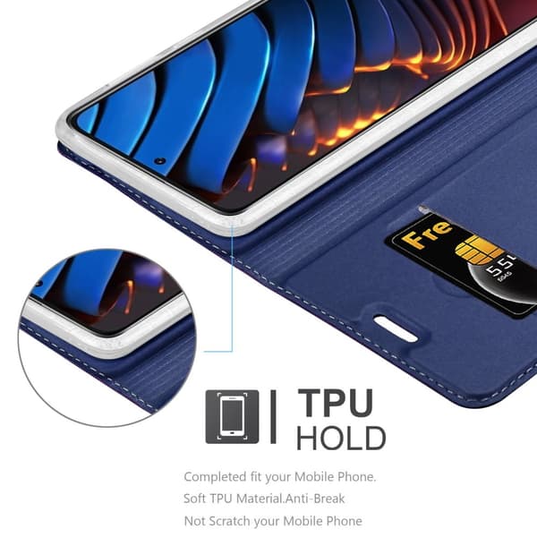 Xiaomi POCO X3 GT Suojakotelo Suojakuori Lompakkokotelo Matkapuhelinkotelo jossa magneettisuljenta, jalusta-toiminto ja korttitasku