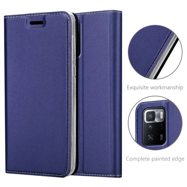 Xiaomi POCO X3 GT Suojakotelo Suojakuori Lompakkokotelo Matkapuhelinkotelo jossa magneettisuljenta, jalusta-toiminto ja korttitasku