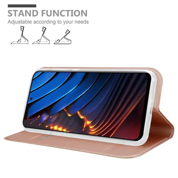 Xiaomi POCO X3 GT Suojakotelo Suojakuori Lompakkokotelo Matkapuhelinkotelo jossa magneettisuljenta, jalusta-toiminto ja korttitasku