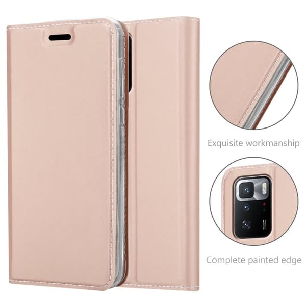 Xiaomi POCO X3 GT Suojakotelo Suojakuori Lompakkokotelo Matkapuhelinkotelo jossa magneettisuljenta, jalusta-toiminto ja korttitasku
