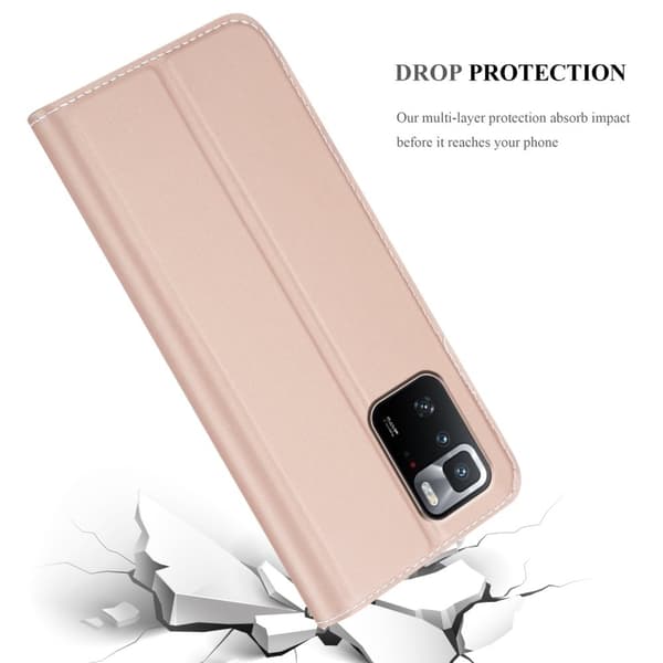 Xiaomi POCO X3 GT Suojakotelo Suojakuori Lompakkokotelo Matkapuhelinkotelo jossa magneettisuljenta, jalusta-toiminto ja korttitasku