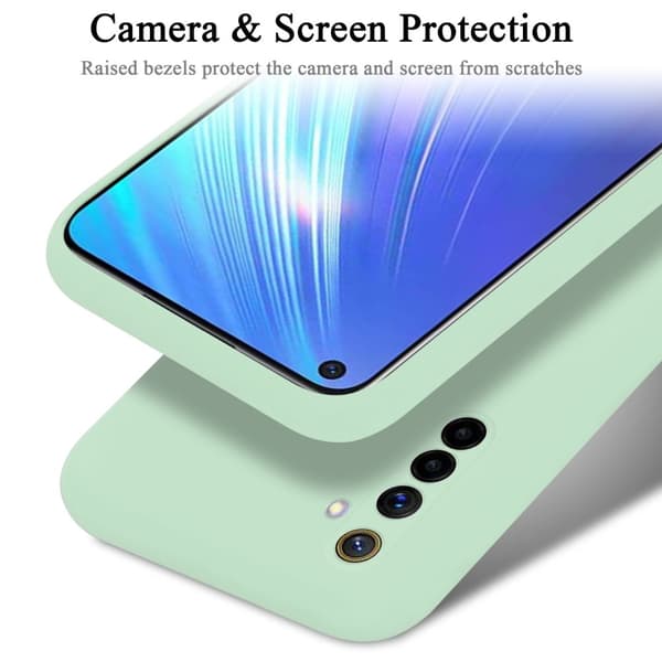 Realme 6 4G / 6s Suojakotelo Suojakuori valmistettu joustavasta TPU-silikonista