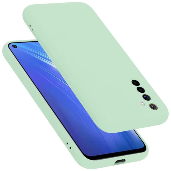 Realme 6 4G / 6s Suojakotelo Suojakuori valmistettu joustavasta TPU-silikonista