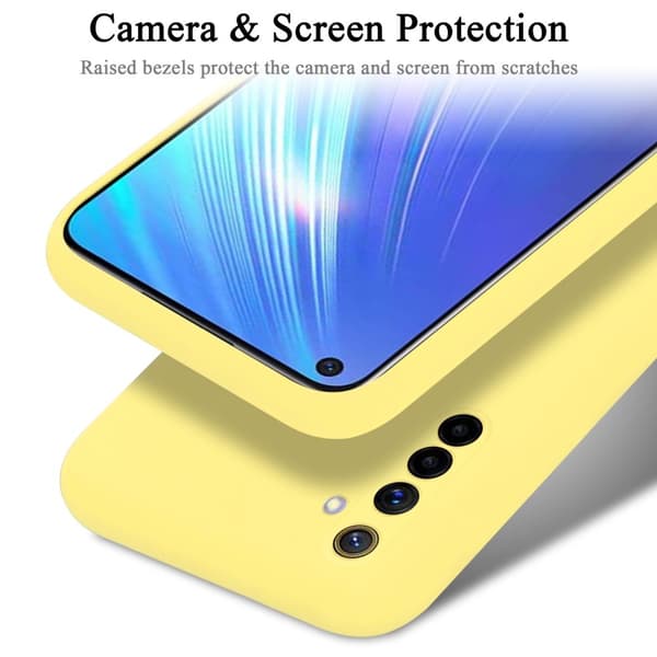 Realme 6 4G / 6s Suojakotelo Suojakuori valmistettu joustavasta TPU-silikonista