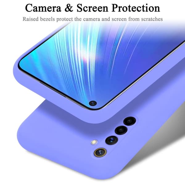 Realme 6 4G / 6s Suojakotelo Suojakuori valmistettu joustavasta TPU-silikonista