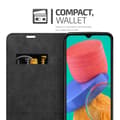 Miniatyrbild 3 av 8: Samsung Galaxy M33 5G Fodral Skal Plånboksfodral Case med magnetisk stängning, ståfunktion och kortficka