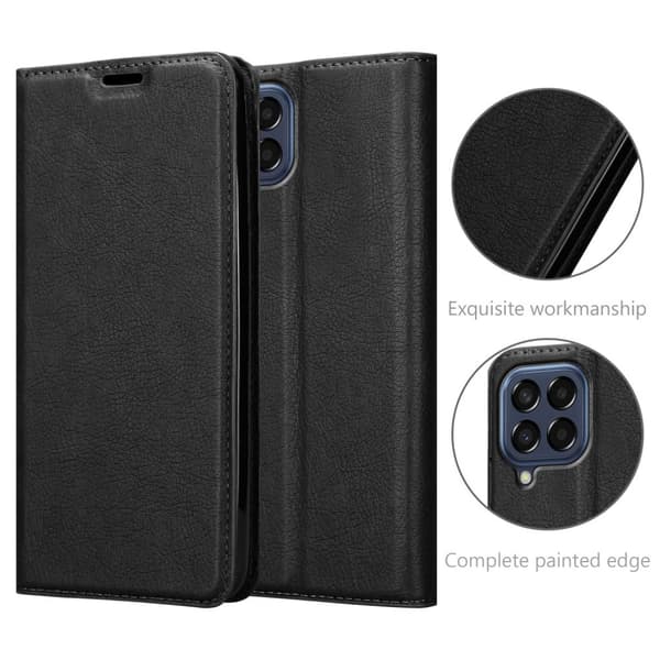 Samsung Galaxy M33 5G Fodral Skal Plånboksfodral Case med magnetisk stängning, ståfunktion och kortficka
