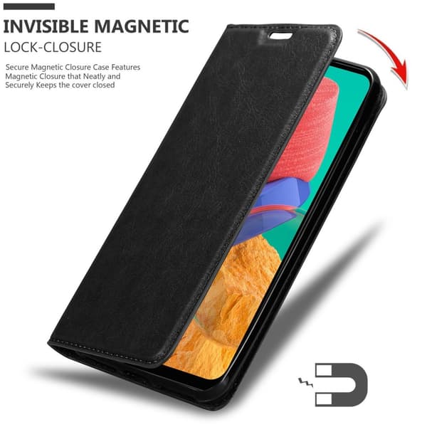 Samsung Galaxy M33 5G Fodral Skal Plånboksfodral Case med magnetisk stängning, ståfunktion och kortficka