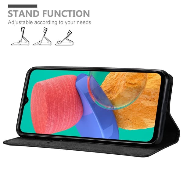 Samsung Galaxy M33 5G Fodral Skal Plånboksfodral Case med magnetisk stängning, ståfunktion och kortficka
