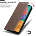 Miniatyrbild 6 av 8: Samsung Galaxy M33 5G Fodral Skal Plånboksfodral Case med magnetisk stängning, ståfunktion och kortficka