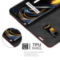 Pikkukuva 5 / 8: Realme GT / GT Neo 2T / Q3 PRO Suojakotelo Suojakuori Lompakkokotelo Matkapuhelinkotelo jossa magneettisuljenta, jalusta-toiminto ja korttitasku