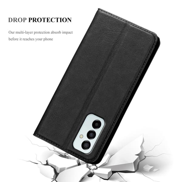 Samsung Galaxy M23 5G Fodral Skal Plånboksfodral Case med magnetisk stängning, ståfunktion och kortficka