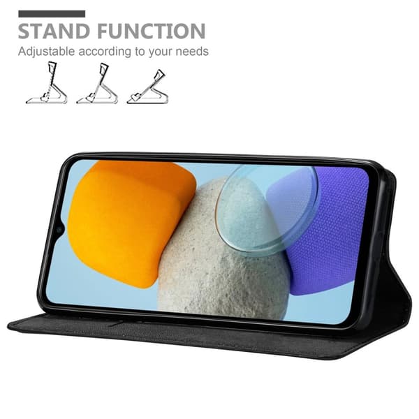 Samsung Galaxy M23 5G Fodral Skal Plånboksfodral Case med magnetisk stängning, ståfunktion och kortficka