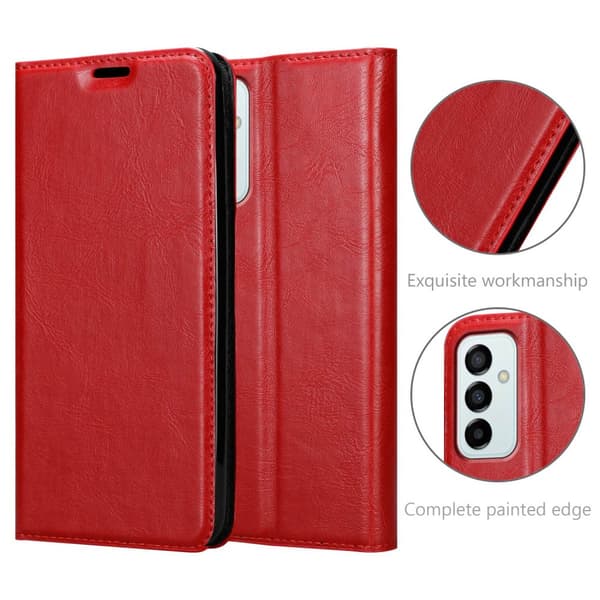 Samsung Galaxy M23 5G Fodral Skal Plånboksfodral Case med magnetisk stängning, ståfunktion och kortficka
