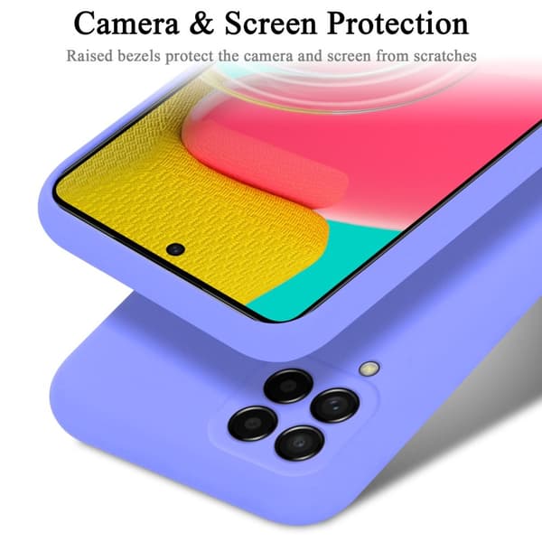 Samsung Galaxy M53 5G Suojakotelo Suojakuori valmistettu joustavasta TPU-silikonista