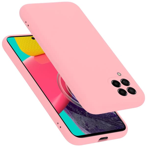 Samsung Galaxy M53 5G Suojakotelo Suojakuori valmistettu joustavasta TPU-silikonista