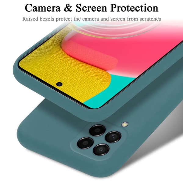 Samsung Galaxy M53 5G Suojakotelo Suojakuori valmistettu joustavasta TPU-silikonista
