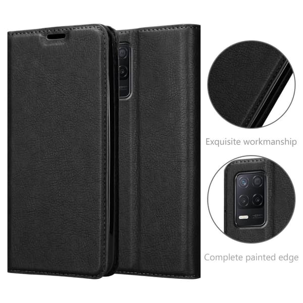 Realme 8 5G / V13 / Q3 / Q3i / Narzo 30 5G Fodral Skal Plånboksfodral Case med magnetisk stängning, ståfunktion och kortficka