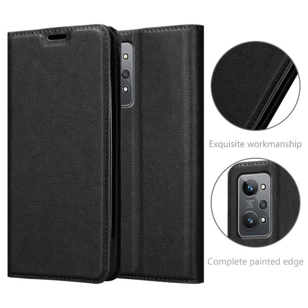 Realme GT 2 / GT Neo 2 / GT Neo 3T Fodral Skal Plånboksfodral Case med magnetisk stängning, ståfunktion och kortficka