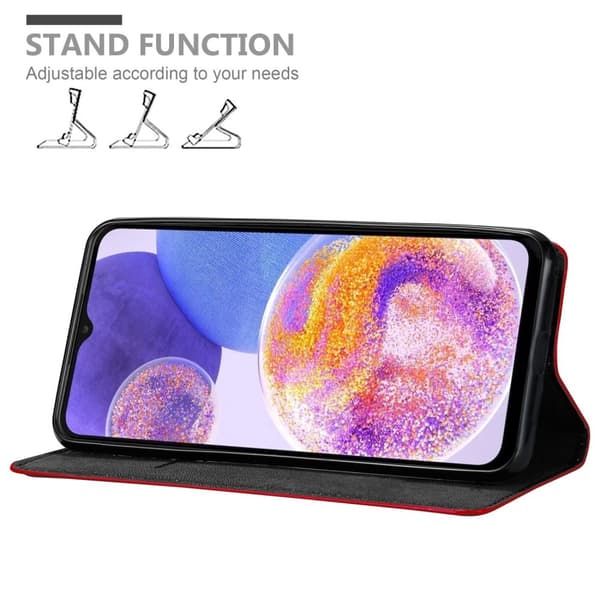 Samsung Galaxy A23 4G / 5G Fodral Skal Plånboksfodral Case med magnetisk stängning, ståfunktion och kortficka
