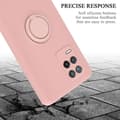 Miniatyrbild 8 av 8: Realme 8 5G / V13 / Q3 / Q3i / Narzo 30 5G Skal Fodral Mobilskydd av flexibelt TPU-silikon med ring Skyddsfodral Case Cover