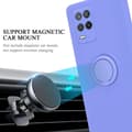 Pikkukuva 9 / 9: Realme 8 5G / V13 / Q3 / Q3i / Narzo 30 5G Suojakotelo Suojakuori joustavasta TPU-silikonista jossa on rengas