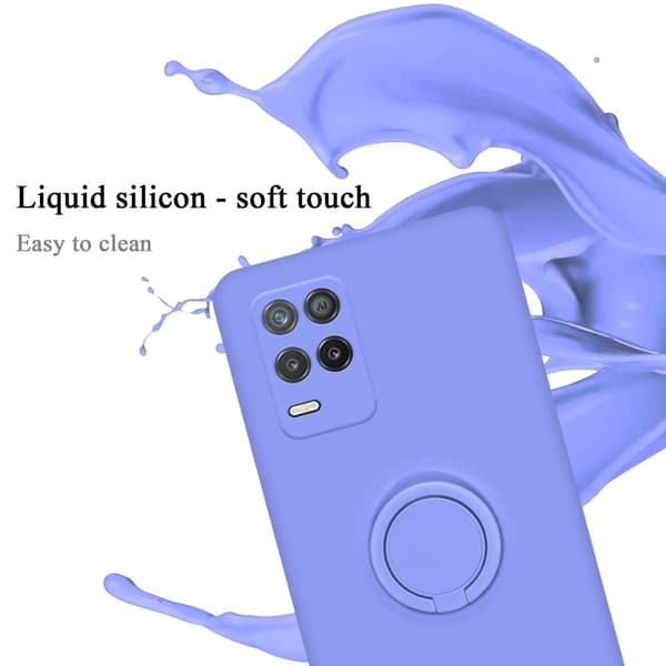 Silikondeksel til Realme 8 5G / V13 / Q3 / Q3i / Narzo 30 5G Deksel av fleksibelt TPU-silikon
