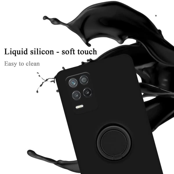 Silikondeksel til Realme 8 5G / V13 / Q3 / Q3i / Narzo 30 5G Deksel av fleksibelt TPU-silikon