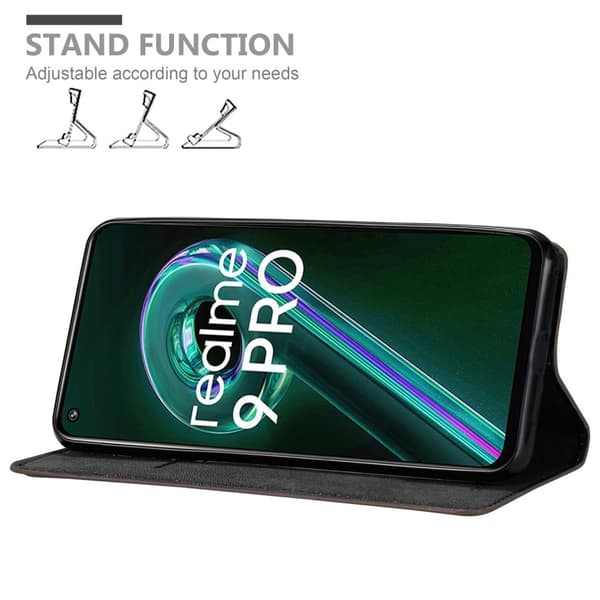 Realme 9 5G / 9 PRO / V25 / Q5 / OnePlus Nord CE 2 LITE 5G Suojakotelo Suojakuori Lompakkokotelo Matkapuhelinkotelo jossa magneettisuljenta,