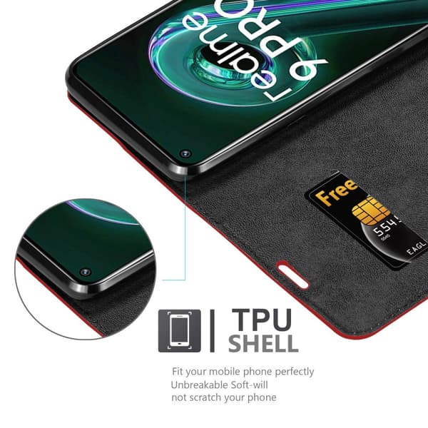 Realme 9 5G / 9 PRO / V25 / Q5 / OnePlus Nord CE 2 LITE 5G Suojakotelo Suojakuori Lompakkokotelo Matkapuhelinkotelo jossa magneettisuljenta,
