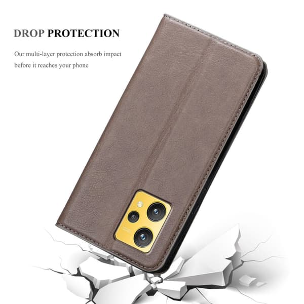 Realme 9 4G / 9 PRO+ Fodral Skal Plånboksfodral Case med magnetisk stängning, ståfunktion och kortficka