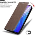 Miniatyrbilde 7 av 8: Lommebokdeksel til Realme X2 / XT / Oppo K5 Deksel med magnetisk lukking, stativfunksjon og kortlomme