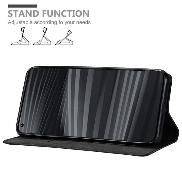 Realme GT 2 PRO Fodral Skal Plånboksfodral Case med magnetisk stängning, ståfunktion och kortficka