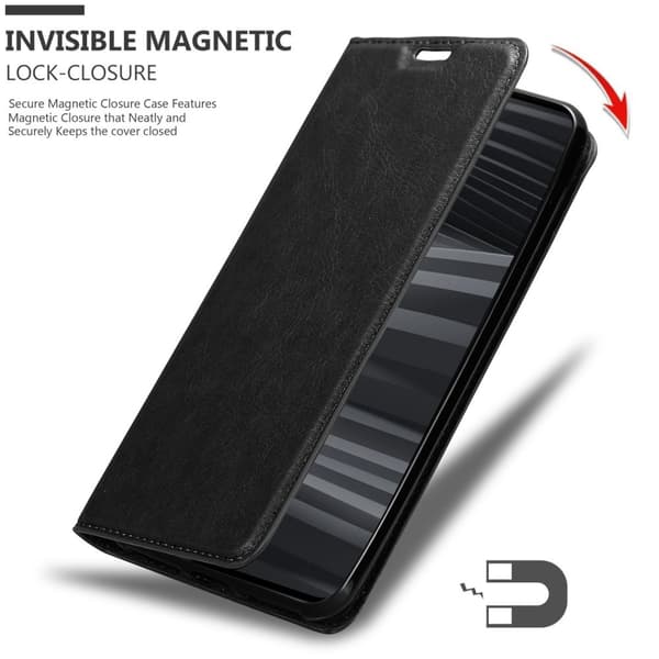 Lommebokdeksel til Realme GT 2 PRO Deksel med magnetisk lukking, stativfunksjon og kortlomme