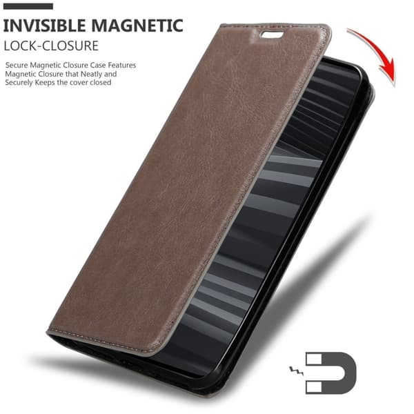 Lommebokdeksel til Realme GT 2 PRO Deksel med magnetisk lukking, stativfunksjon og kortlomme
