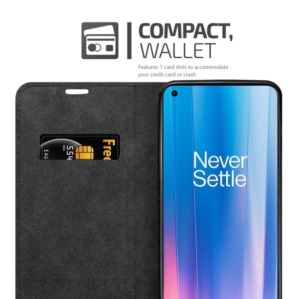 Lommebokdeksel til OnePlus Nord CE 2 5G Deksel med magnetisk lukking, stativfunksjon og kortlomme