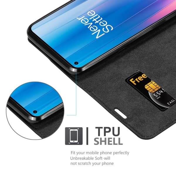 Lommebokdeksel til OnePlus Nord CE 2 5G Deksel med magnetisk lukking, stativfunksjon og kortlomme