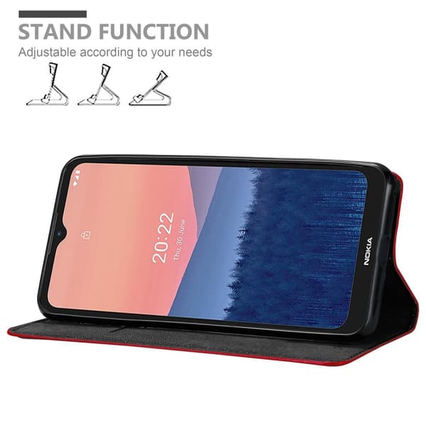 Nokia C21 Fodral Skal Plånboksfodral Case med magnetisk stängning, ståfunktion och kortficka