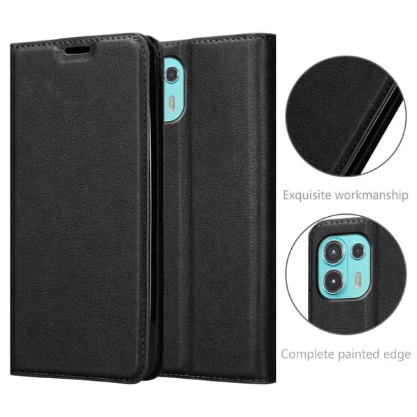 Motorola EDGE 20 LITE / FUSION Fodral Skal Plånboksfodral Case med magnetisk stängning, ståfunktion och kortficka