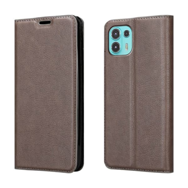 Motorola EDGE 20 LITE / FUSION Fodral Skal Plånboksfodral Case med magnetisk stängning, ståfunktion och kortficka