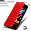Miniatyrbild 7 av 8: Motorola EDGE 20 LITE / FUSION Fodral Skal Plånboksfodral Case med magnetisk stängning, ståfunktion och kortficka