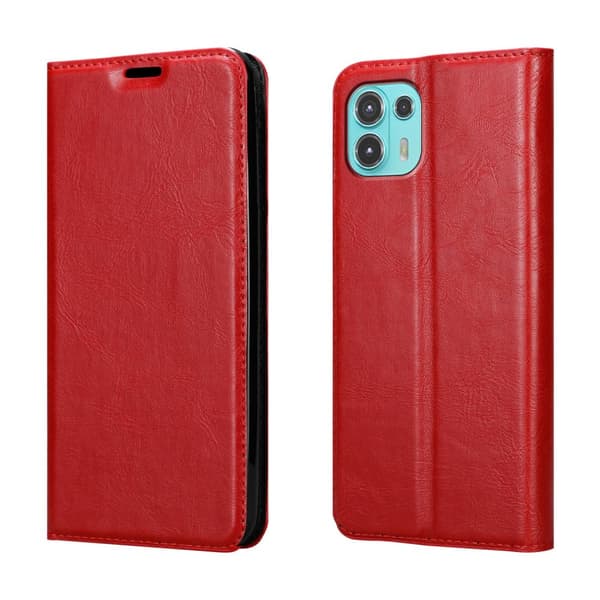 Motorola EDGE 20 LITE / FUSION Fodral Skal Plånboksfodral Case med magnetisk stängning, ståfunktion och kortficka