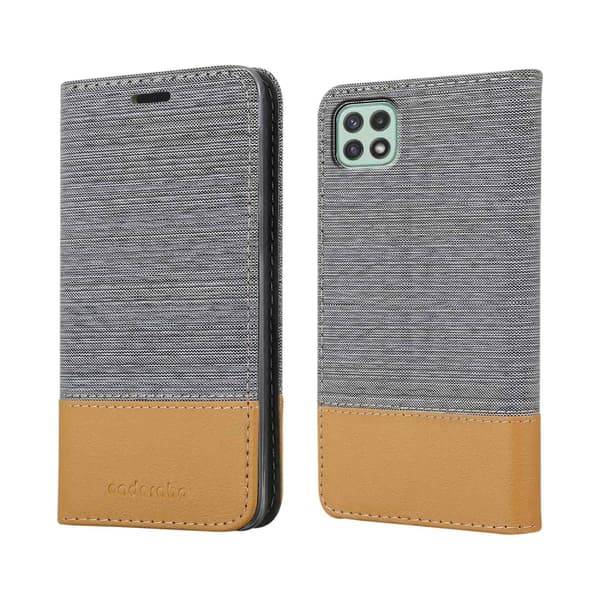 Samsung Galaxy A22 5G Suojakotelo Suojakuori Lompakkokotelo Matkapuhelinkotelo jossa magneettisuljenta, jalusta-toiminto ja korttitasku
