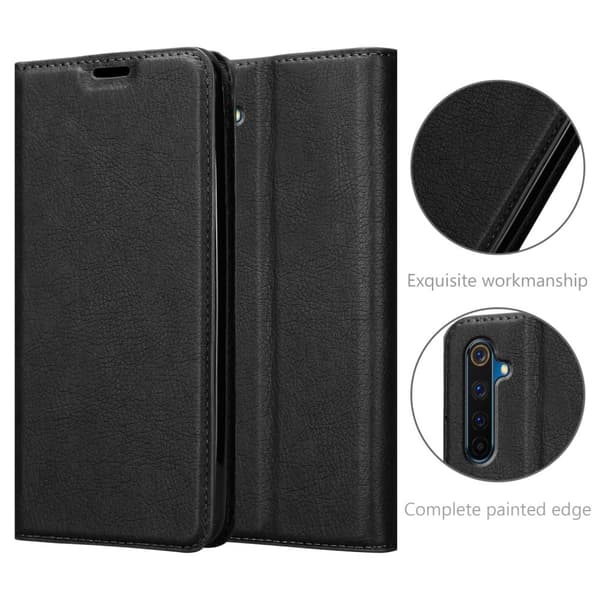 Realme 6 PRO Fodral Skal Plånboksfodral Case med magnetisk stängning, ståfunktion och kortficka