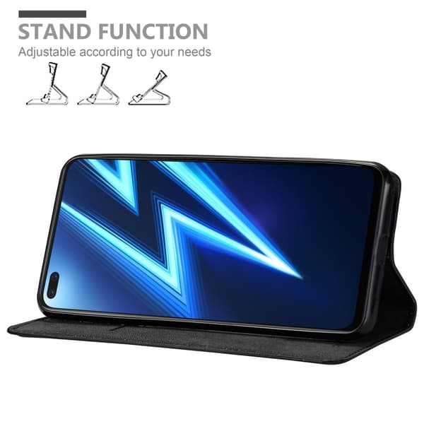 Realme 6 PRO Fodral Skal Plånboksfodral Case med magnetisk stängning, ståfunktion och kortficka