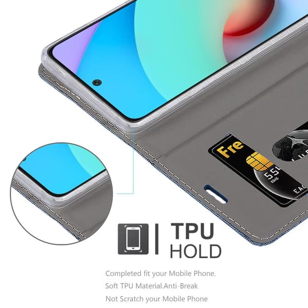 Xiaomi RedMi 10 Suojakotelo Suojakuori Lompakkokotelo Matkapuhelinkotelo jossa magneettisuljenta, jalusta-toiminto ja korttitasku