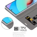 Pikkukuva 4 / 9: Xiaomi RedMi 10 Suojakotelo Suojakuori Lompakkokotelo Matkapuhelinkotelo jossa magneettisuljenta, jalusta-toiminto ja korttitasku