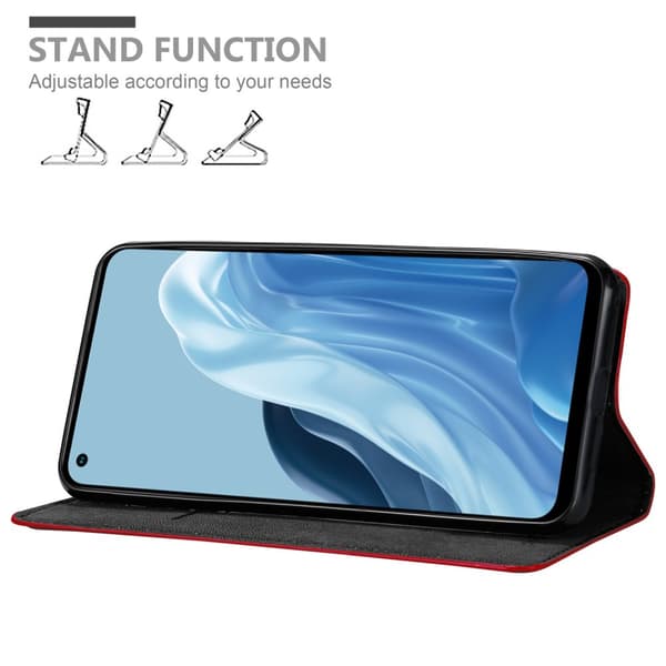 Realme 7 5G Fodral Skal Plånboksfodral Case med magnetisk stängning, ståfunktion och kortficka